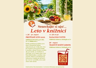 Nenechajte si ujsť LETO V KNIŽNICI!